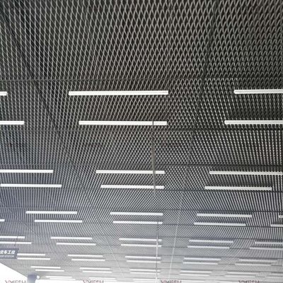 Стандартная алмазная отверстия алюминиевые расширенные сетки для потолка системы