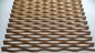 Строя защита от коррозии сетки металла украшения PVDF алюминиевая расширенная