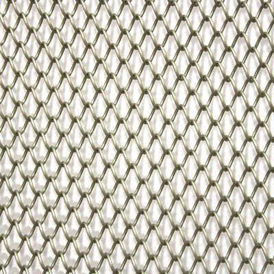 Декоративный алюминиевый 1.8mm архитектурноакустический Drapery катушки занавеса звена цепи сетки металла