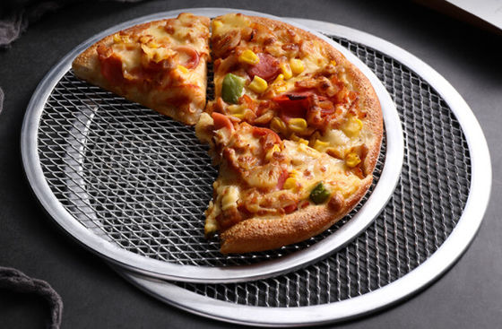Сетка подноса высокопрочной круглой алюминиевой сетки экрана пиццы печь 6 дюймов 22 дюйма