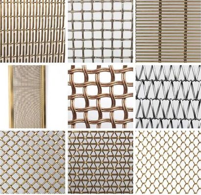 Декоративная спиральная сетка для архитектурных конвейерных лент металлическая сетка для зданий