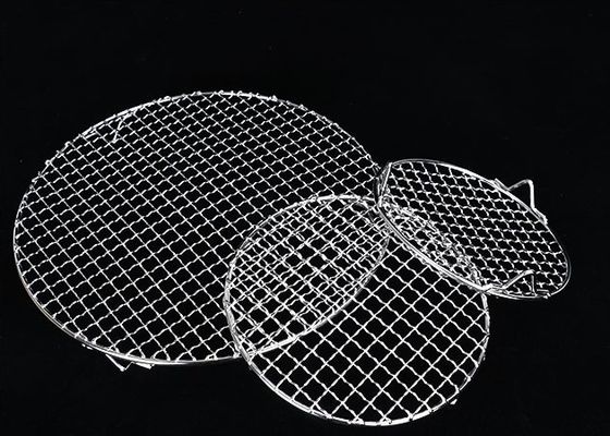 Нержавеющая сталь 304 BBQ Grill Wire Mesh 450x600 мм Пищевой класс