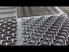 Гибкая прочная сетка из нержавеющей стали для рельсов мостов и ограждений безопасности