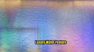 Водяная завеса из нержавеющей стали, фонтан из металлической сетки