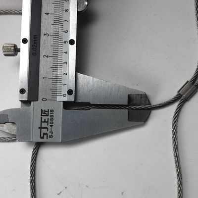 SS304 Ferrule Diamond Flexible Inox Stainless Steel Wire Cable Net Rope Mesh (Стальная нержавеющая сталь, из нержавеющей стали)