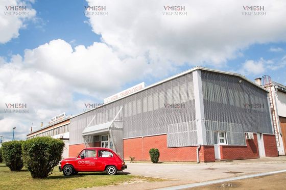 Алюминиевая расширенная металлическая плитка для облицовки стен PVDF Akzonobel