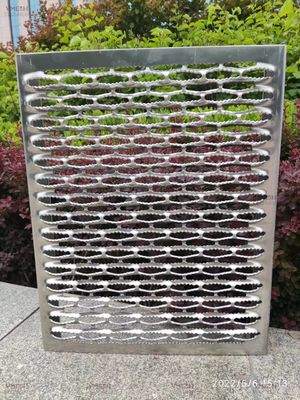 Алюминиевый 1060 Диамантная отверстия безопасности решетки проход 12G 14G