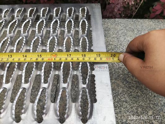 Алюминиевый 1060 Диамантная отверстия безопасности решетки проход 12G 14G