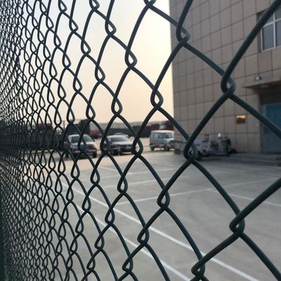 50x50 мм горячее погружение оцинкованный цепной узел ограждение 2,0 мм проволока 10 м длина