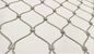 Мостовая защита Нержавеющая сталь кабельная сетка 80x80 мм для зоопарка животных клеток