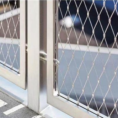 Handcrafted Small Hole Stainless Steel Rope Mesh with 10 Years Warranty for Balustrade System Fencing