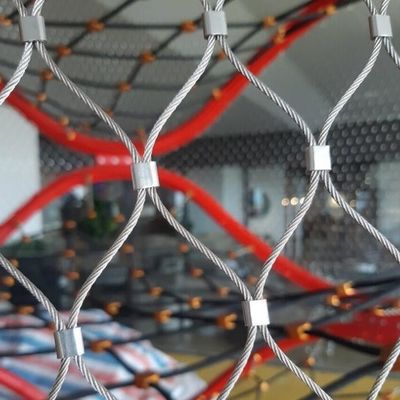 Сетка из нержавеющей проволоки 304 316 7x7 для защитного ограждения