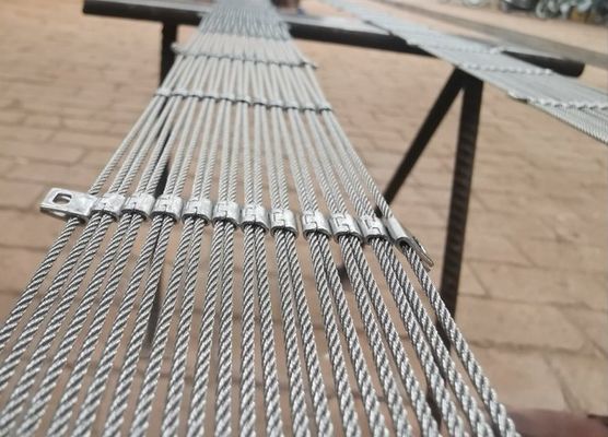 Сетка из нержавеющей стали 2 мм для зоопарков 304/316