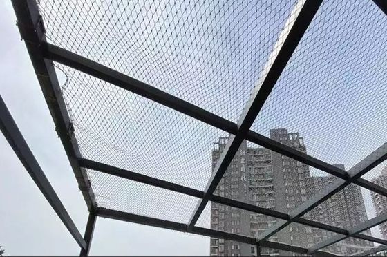 Сетка из нержавеющей стали для канатов 20x20 мм 304/316 для декора вольеров в зоопарках