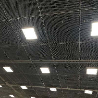 Декоративная алюминиевая потолочная панель из просечно-вытяжного металла толщиной 0,5 мм