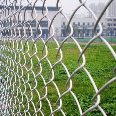 50x50 мм горячее погружение оцинкованный цепной узел ограждение 2,0 мм проволока 10 м длина