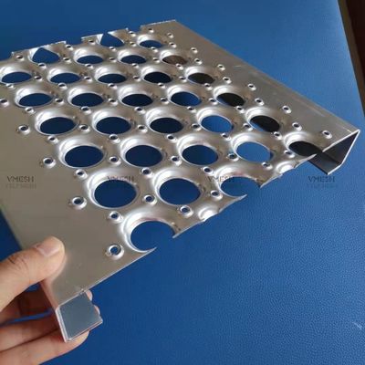 Алюминиевые круглые отверстия решетки безопасности для пешеходных платформ