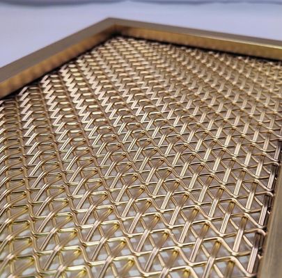 Декоративная матовая архитектурная тканая сетка из нержавеющей стали для украшения занавески в комнате