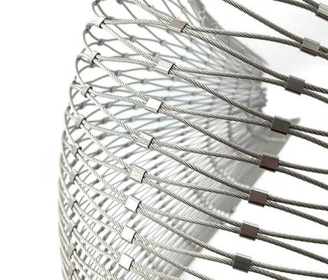 Сетка из нержавеющей стали SS304/316 для зоопарков и балюстрад