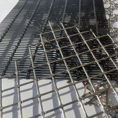 Нержавеющая сталь 304 архитектурная металлическая сетка для декоративных зданий