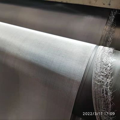 SS304 Плетённая скрученная квадратная металлическая сетка Ситовая экранная сетка фильтра