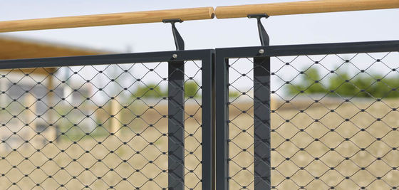 Сетка из троса из нержавеющей стали для архитектурных алмазных гибких экранов, безопасное ограждение для животных в зоопарке