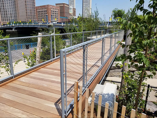 Легкий антиржавый защитный забор из нержавеющей стали