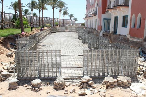 Оцинкованная опалубка Hy-Rib для легкой заливки бетона