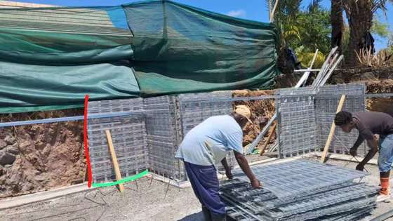 Сетка для опалубки при заливке бетона Hy Rib