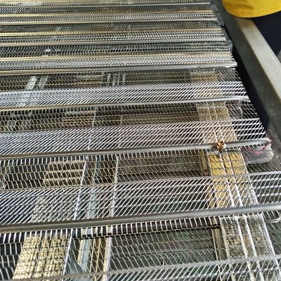 Строительная формовка Бетонная металлическая сетка Зацинкованная стальная ребра