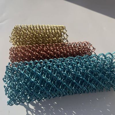 Системы металлической сетки занавеса дождя воды тканые алюминиевой проволокой декоративные