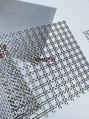 Прочная индивидуальная облицовка фасада, наружная и внутренняя отделка стен, наружная металлическая нержавеющая сталь, защитная тканая декоративная архитектурная проволочная сетка