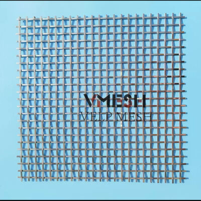 Архитектурноакустической ячеистая сеть сплетенная нержавеющей сталью для крытой стены оформления