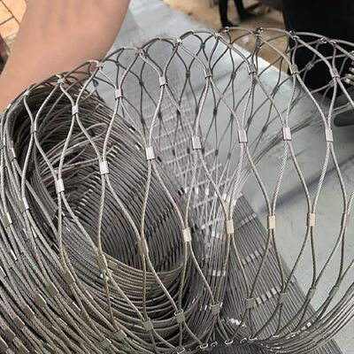 Архитектурная проволочная сетка для ограждения рельефа фасада