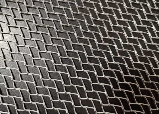 Стальной лист с поднятой расширенной сеткой из мягкой углеродистой стали 1,22x2,44 м, оцинкованный
