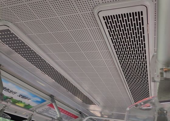 Алюминиевая перфорированная металлическая панель с прорезями для декоративных фасадов