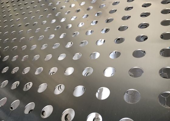 4*8ft нержавеющая сталь прямой круглый отверстие образец перфорированный лист