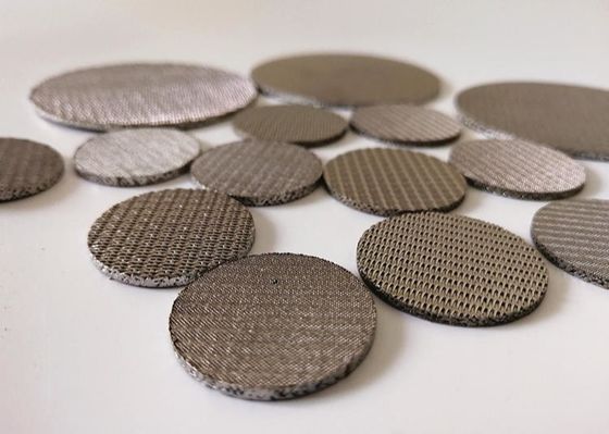 1 Микрон Синтерный фильтр из нержавеющей стали 304 316L 0,5-200um Поры