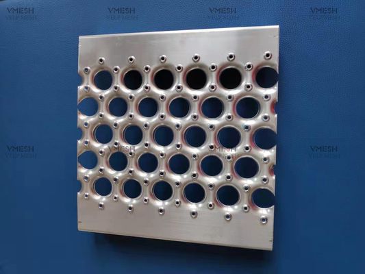 Круглое сопротивление носки решетки 450mm безопасности пяди сжатия дорожки отверстия