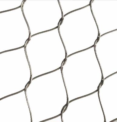 Устойчивая птицехранилище гибкая сетка из нержавеющей стали 304l 50x50 мм