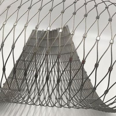 Сеть сетки веревочки провода нержавеющей стали загородки сетки зоопарка высокопрочная