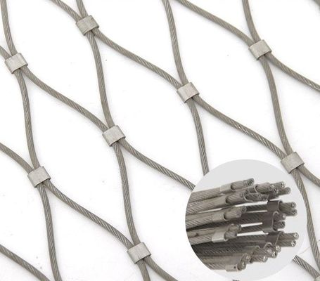 Сетка из нержавеющей стали 80x80 мм для клеток для животных зоопарка