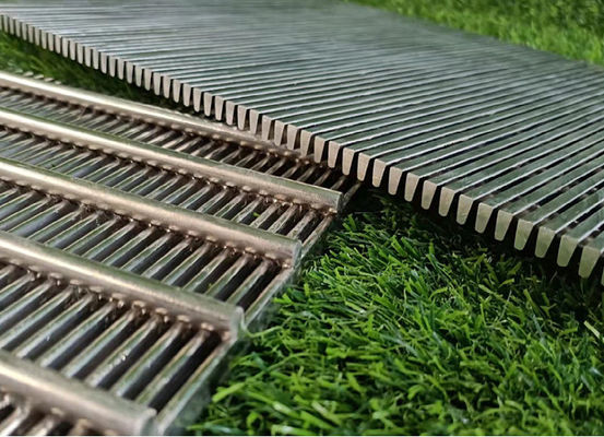 Ss 304 0,2 мм Johnson Vee Wire Screen сварный стиль