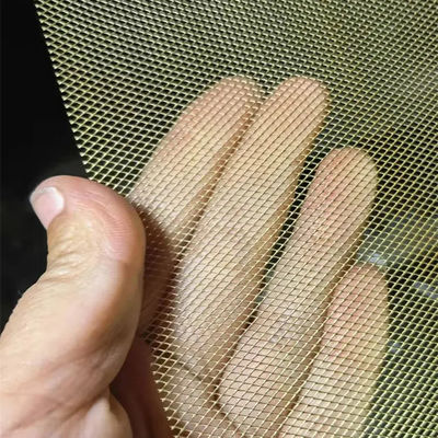 0.3x0.4mm Открытие расширенные металлические сетки панели Красный медный провод для батарей