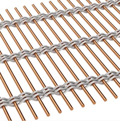 Индивидуальная декоративная гибкая архитектурная сетка из нержавеющей стали для офисных зданий