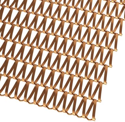 Сетка конвейерной ленты Веаве нержавеющей стали плоской проволоки архитектурноакустическая для построения