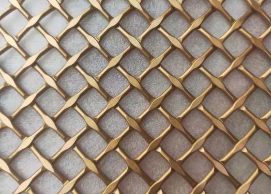 замок провода 0.02-2.0mm гофрировал архитектурноакустическую латунь бронзовое Velp сетки металла