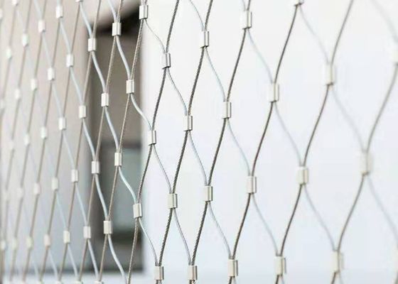 ODM OEM сети кабеля нержавеющей стали диаманта SS316 для перил лестницы