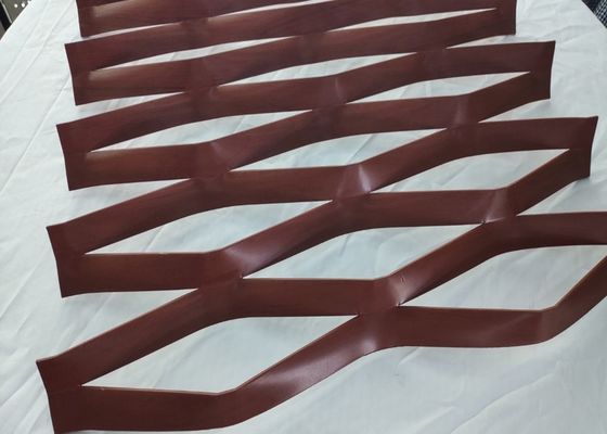 Akzonobel PVDF расширило фасады стены сетки 5.5mm 6.0mm металла провентилированные плакированием