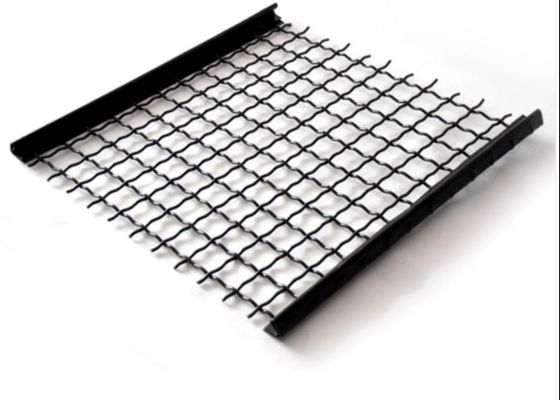 V ячеистая сеть крюка 2mm 3mm гофрированная сплетенная для экрана сетки камня вибрируя